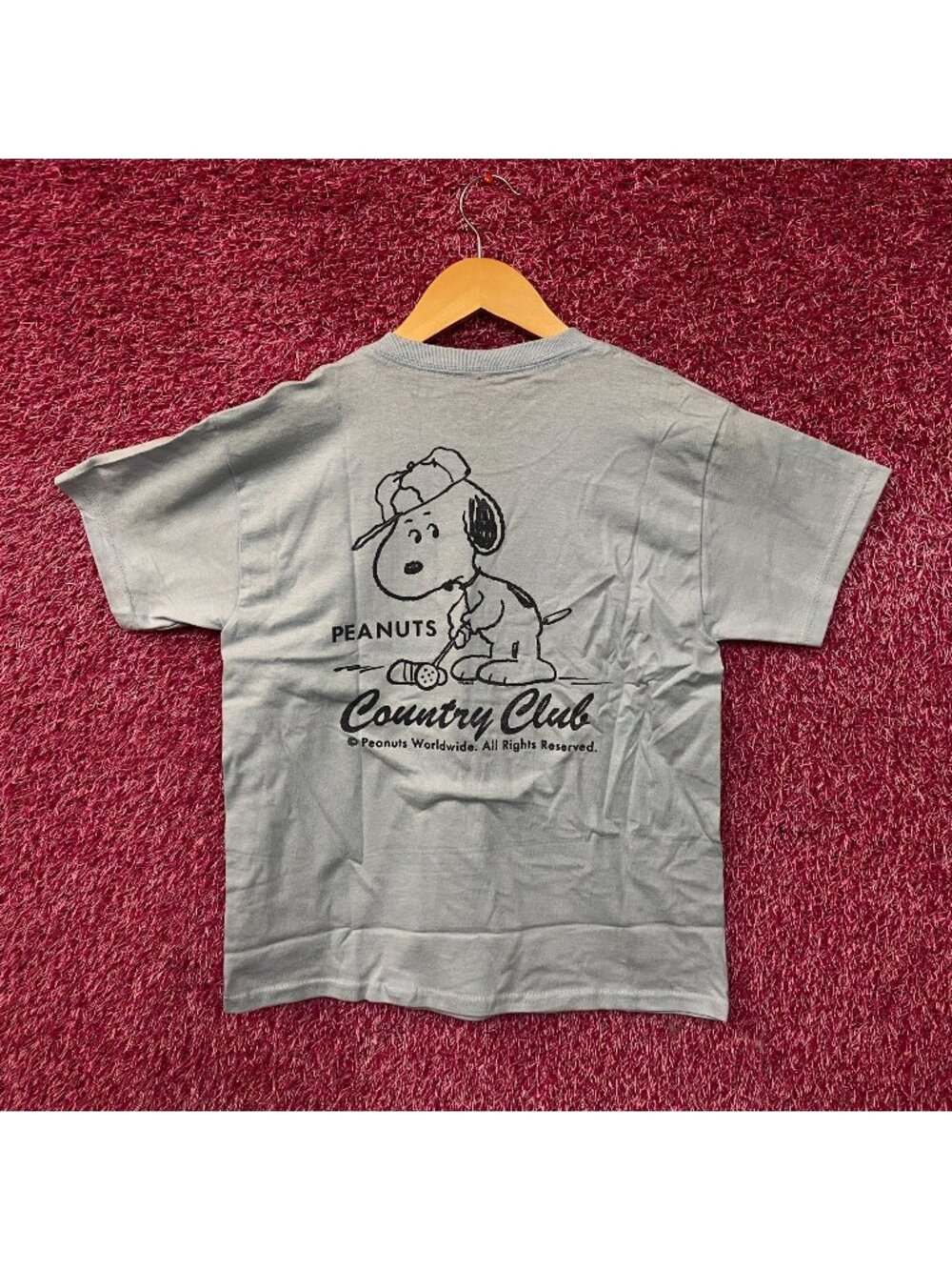 Peanuts Country Club Golf Tshirt size Medium